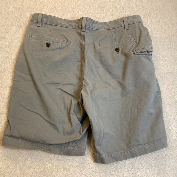 Dockers Mens Shorts 34 Gray Relaxed Fit Chino Cotton Casual Summer Wear - Picture 3 of 8